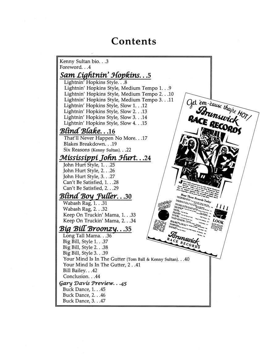 Blues Guitar Legends - sample page 2