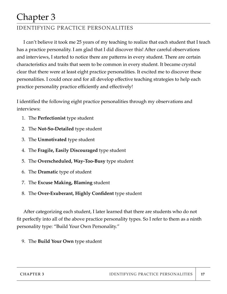 Practice Personalities: What's Your Type? - sample page 4