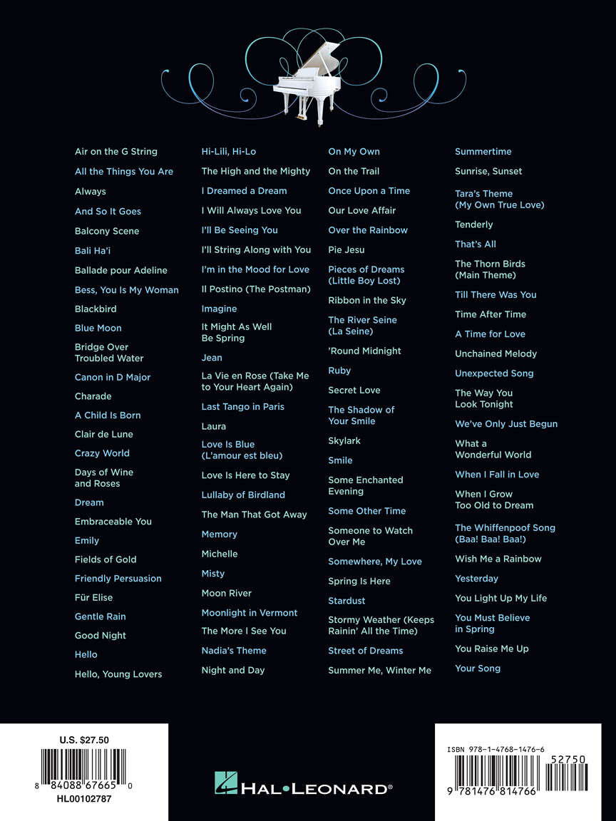 100 of the Most Beautiful Piano Solos Ever - sample page 2