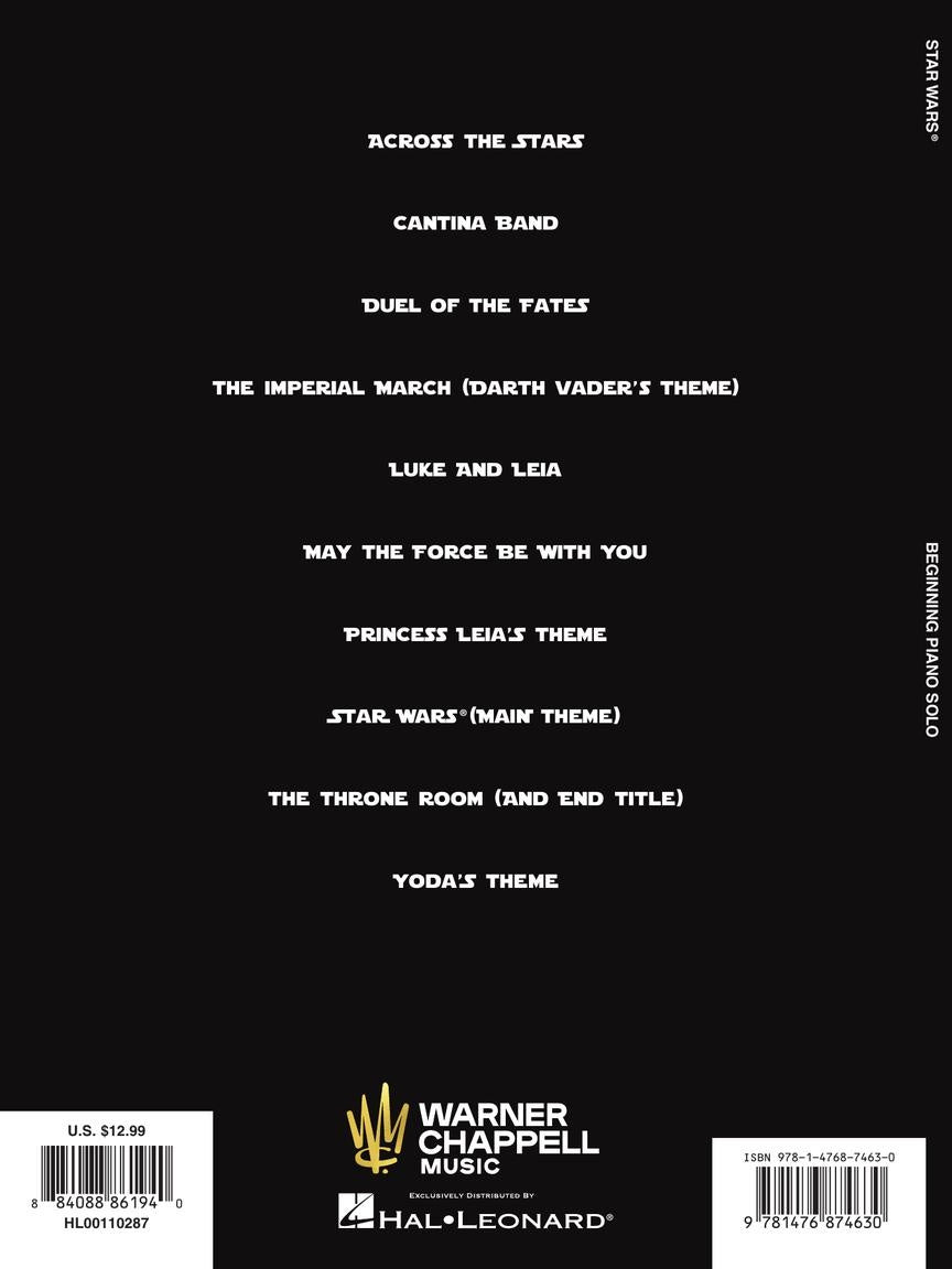 Star Wars for Beginning Piano Solo - sample page 6