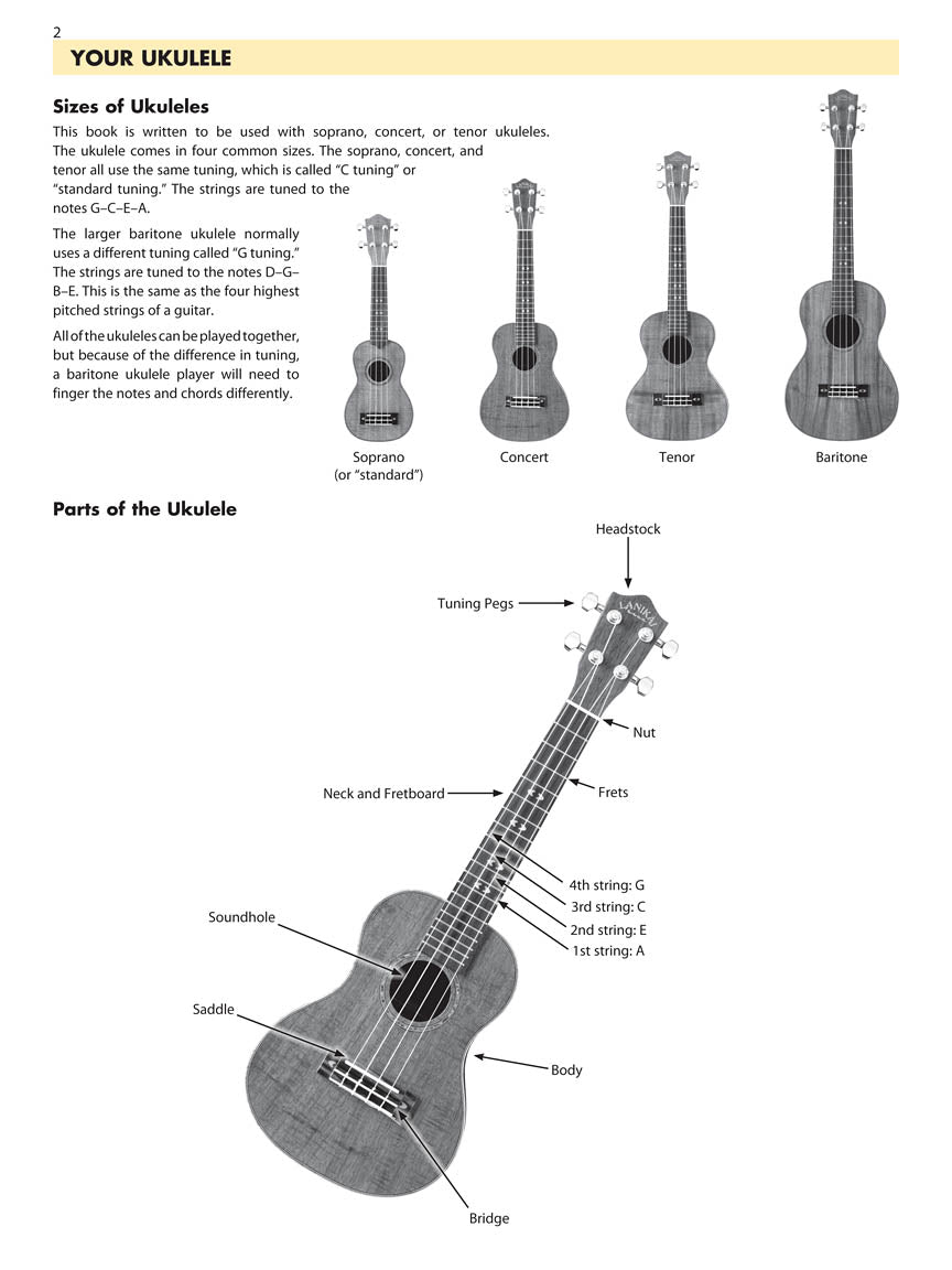 Essential Elements for Ukulele – Method Book 1 - sample page 3