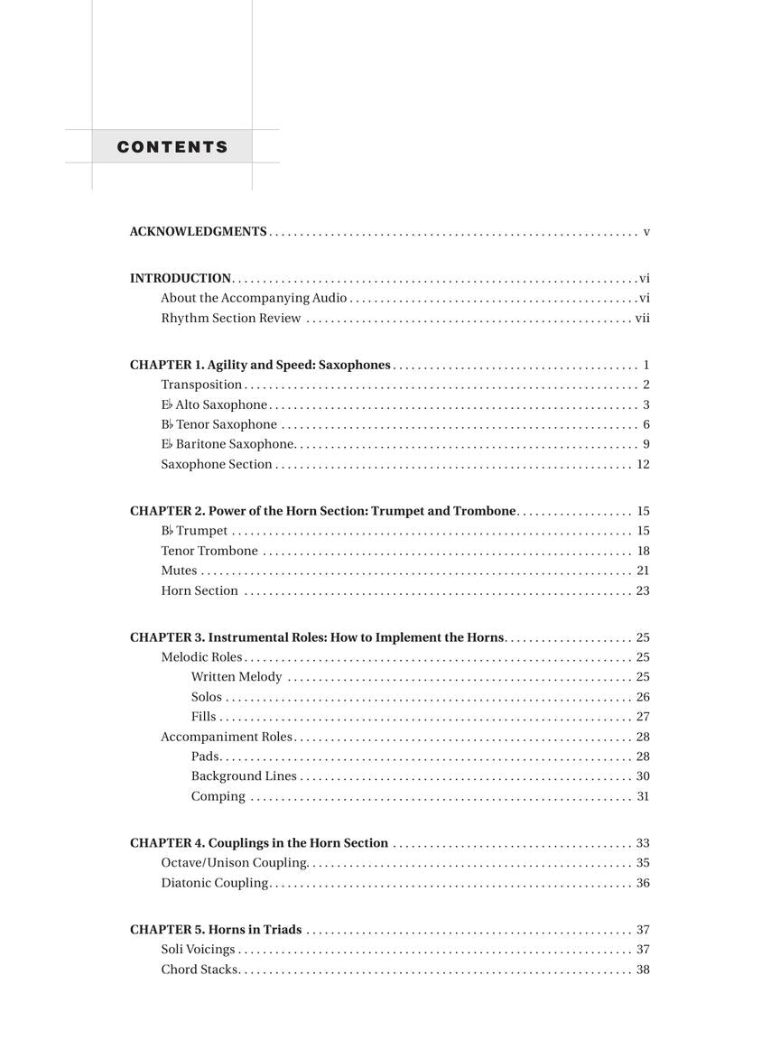 Arranging for Horns - sample page 2