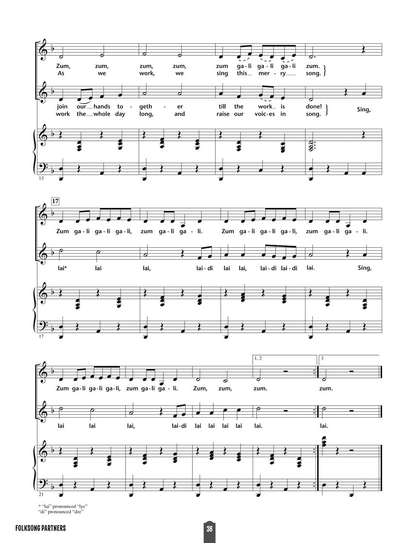 Folksong Partners - sample page 6
