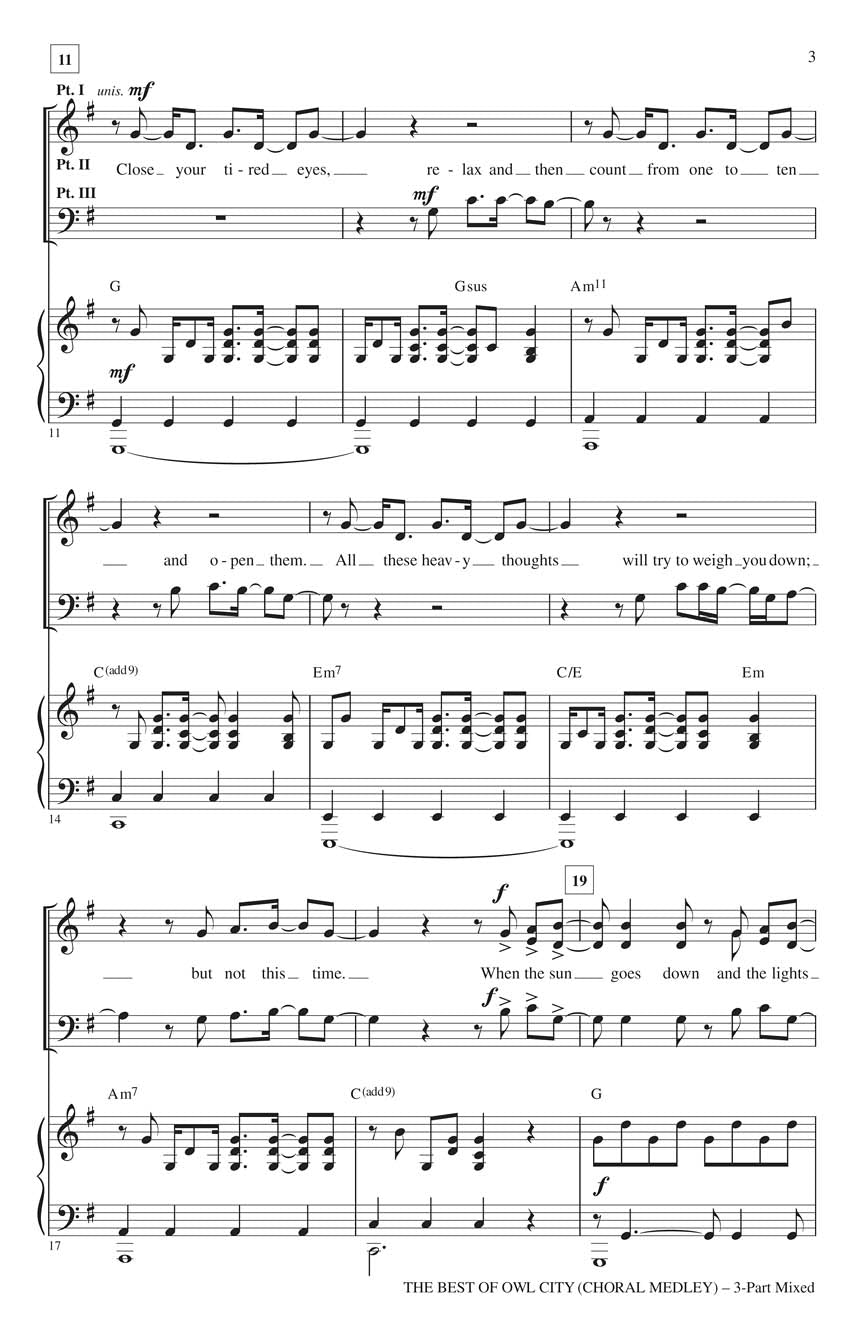 The Best of Owl City - sample page 2
