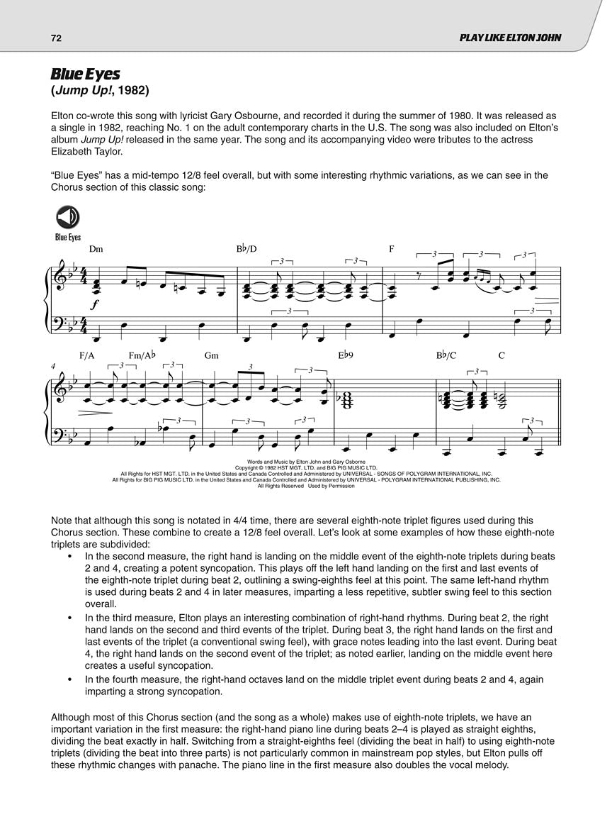 Play like Elton John - sample page 6
