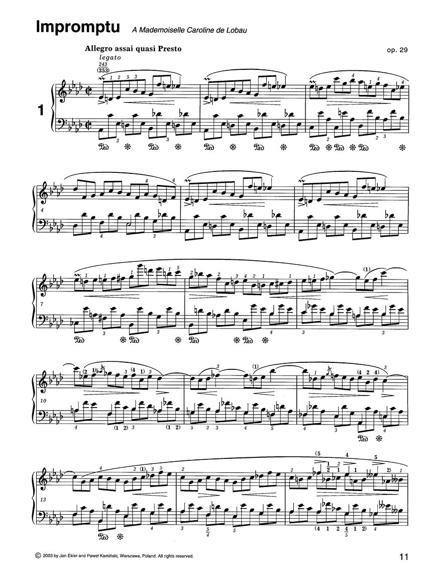 Impromptus Op. 29, 36, 51 - sample page 3