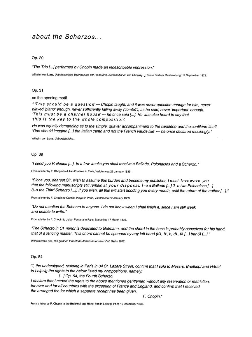 Scherzos - sample page 2