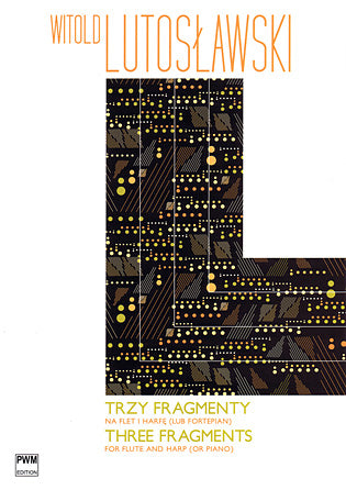 Product Cover for Three Fragments for Flute and Harp (or Piano)