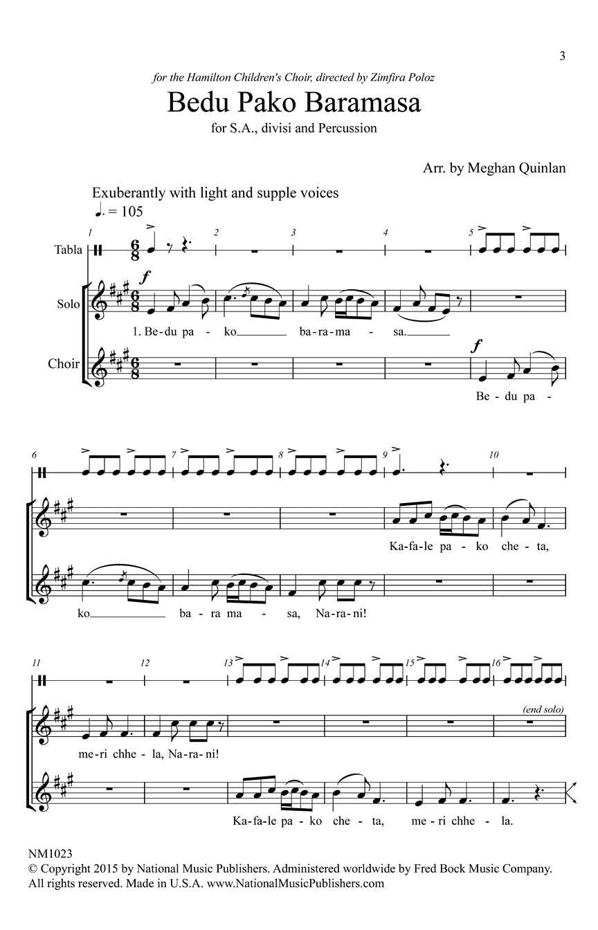 Bedu Pako Baramasa - sample page 1