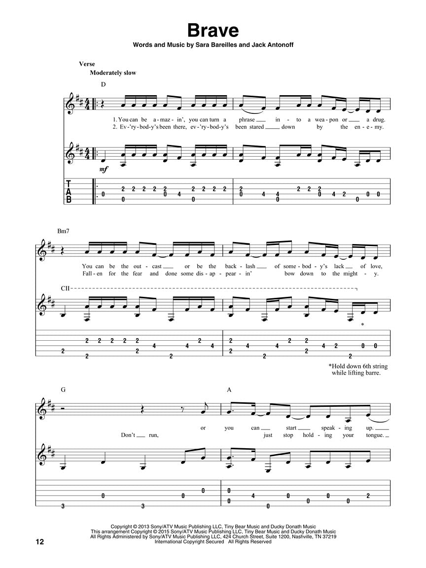 Fingerpicking Popular Hits - sample page 6