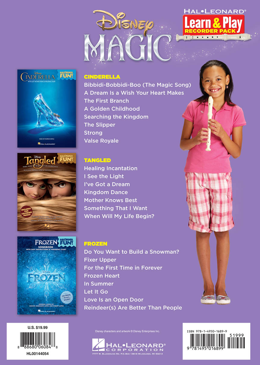 Disney Magic – Learn & Play Recorder Pack - sample page 2