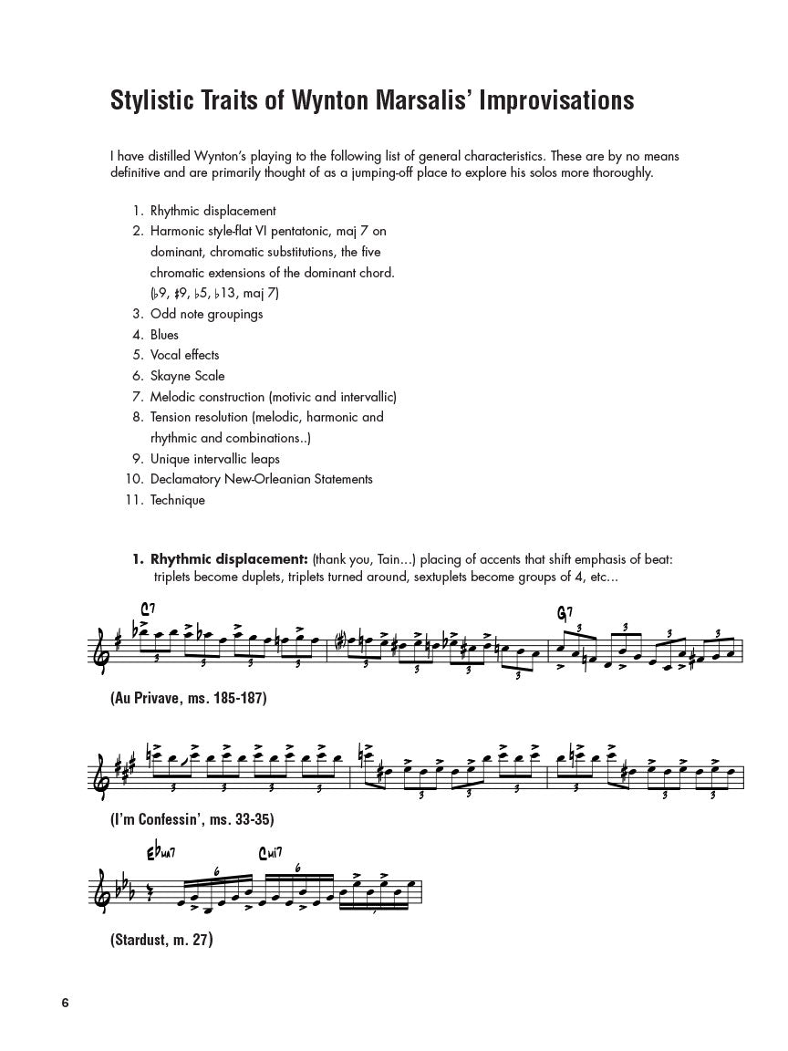 Wynton Marsalis – Omnibook - sample page 3
