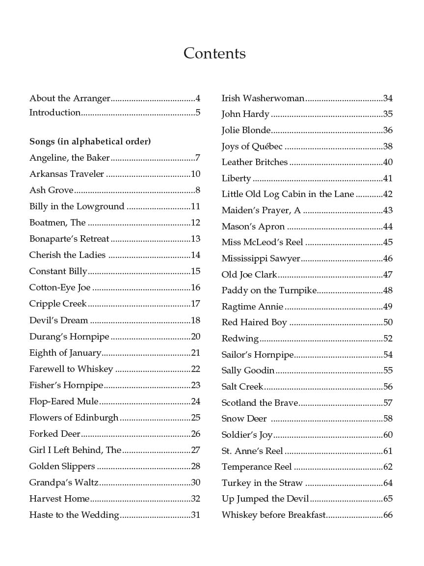 Fiddle Tunes for Mandolin - sample page 2
