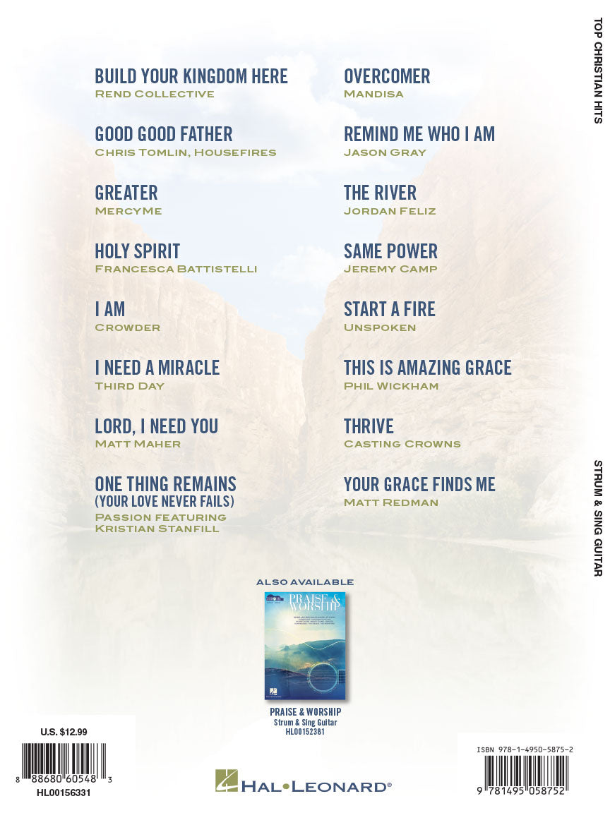 Top Christian Hits – Strum & Sing Guitar - sample page 6