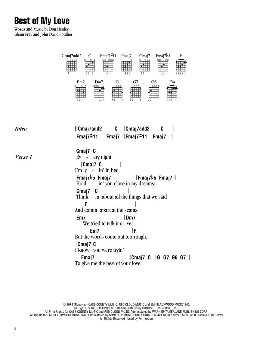 Eagles – Strum & Sing Guitar - sample page 4