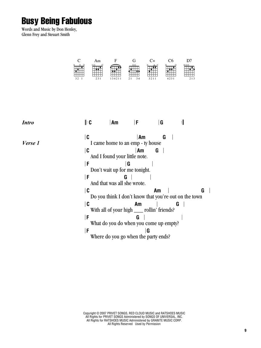 Eagles – Strum & Sing Guitar - sample page 5