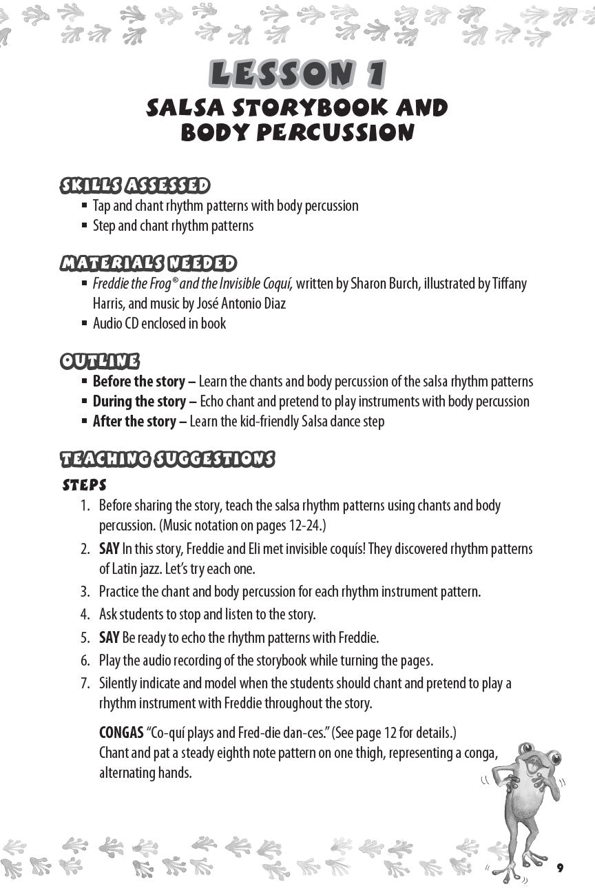 Salsa for Kids! - sample page 4