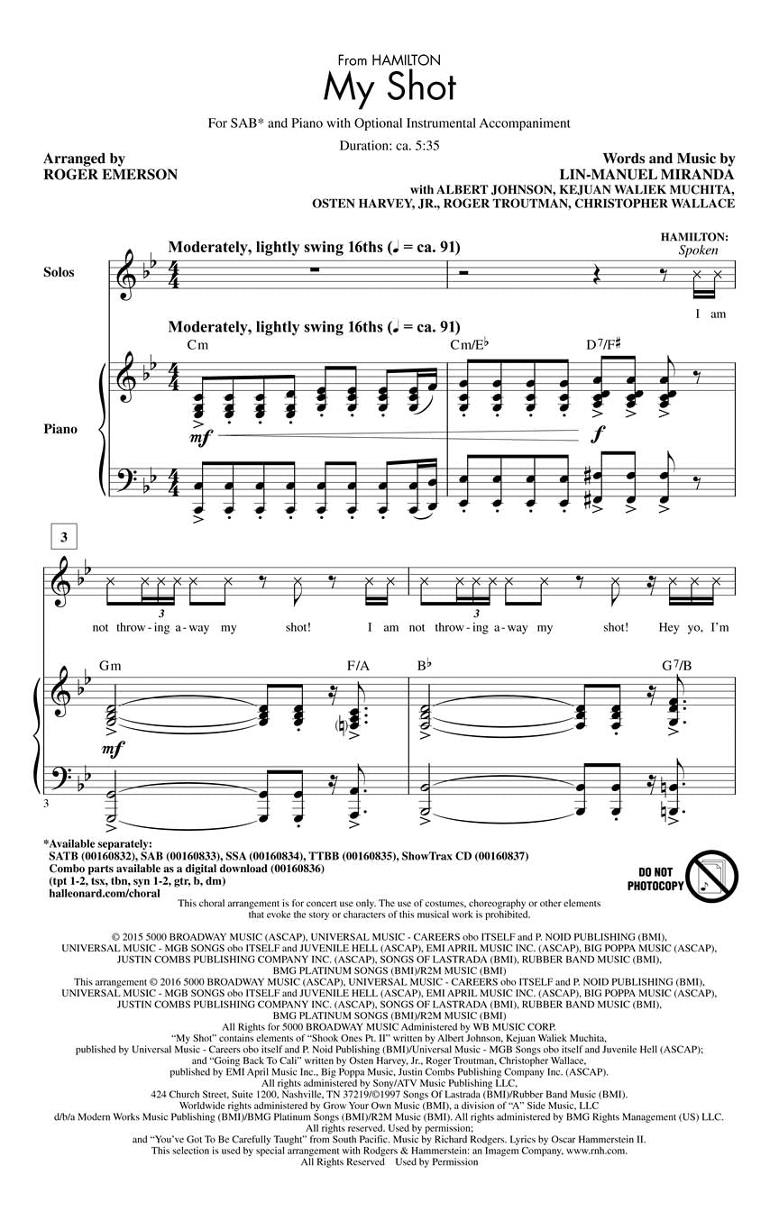My Shot - sample page 1