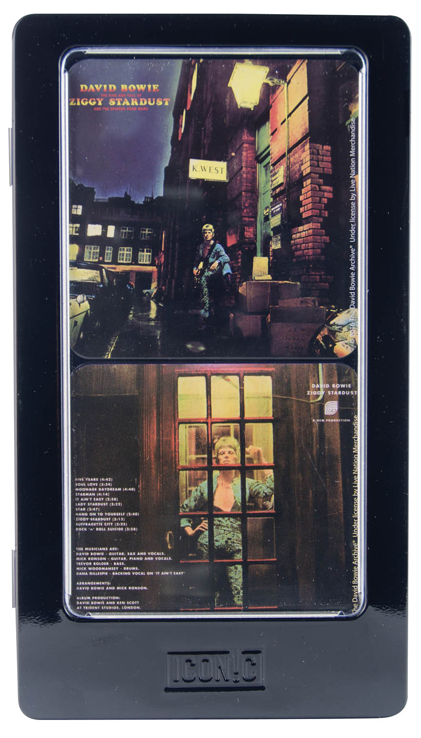 David Bowie Tin Coaster Set – Ziggy Stardust - sample page 2