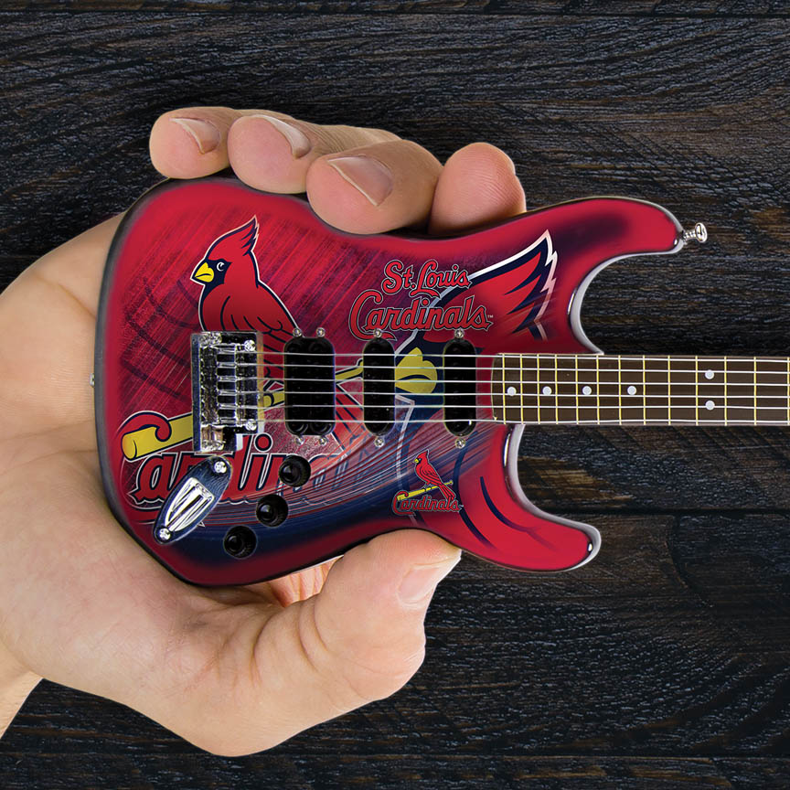 St. Louis Cardinals 10“ Collectible Mini Guitar - sample page 1