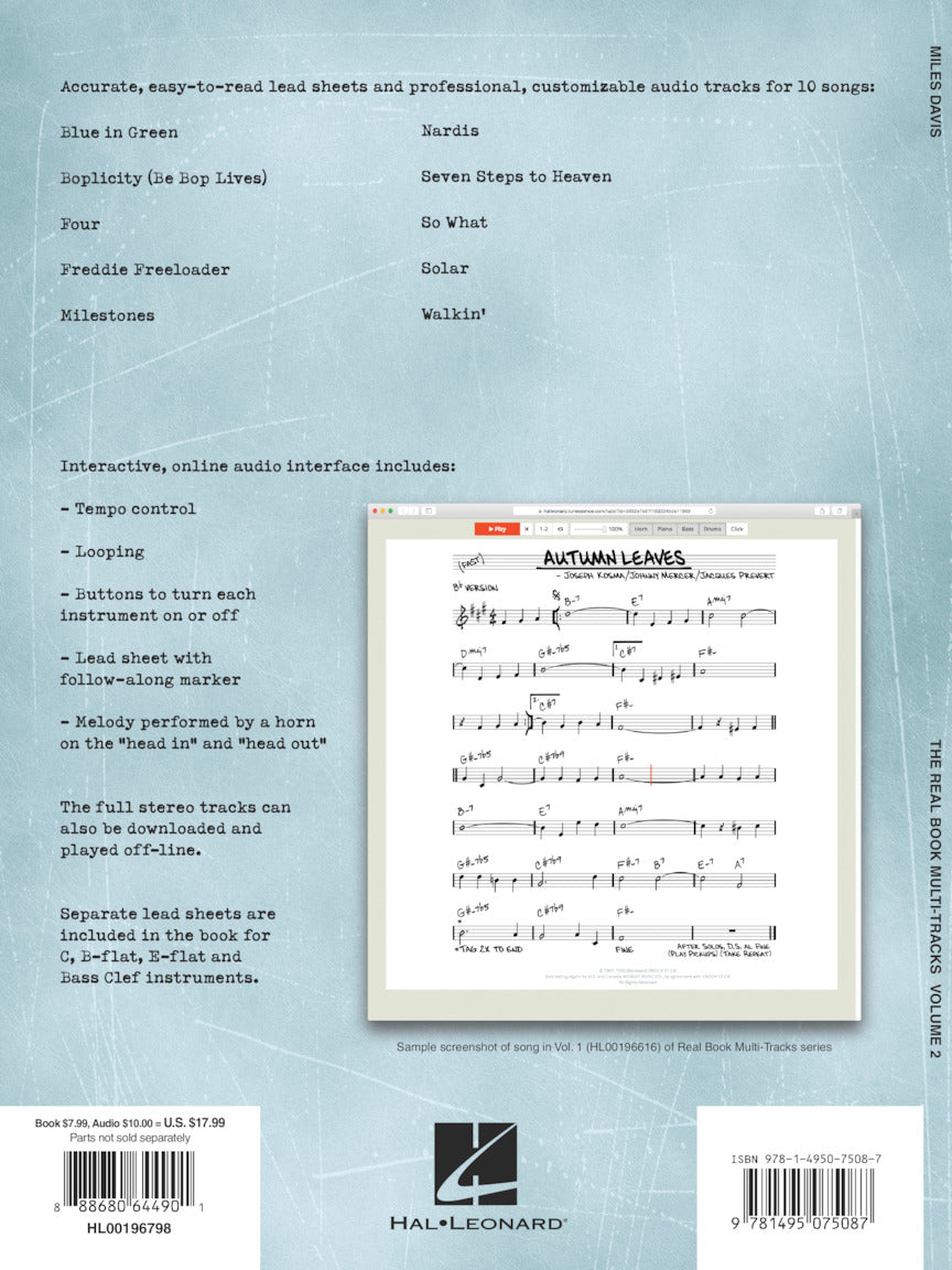 Miles Davis Play-Along - sample page 3