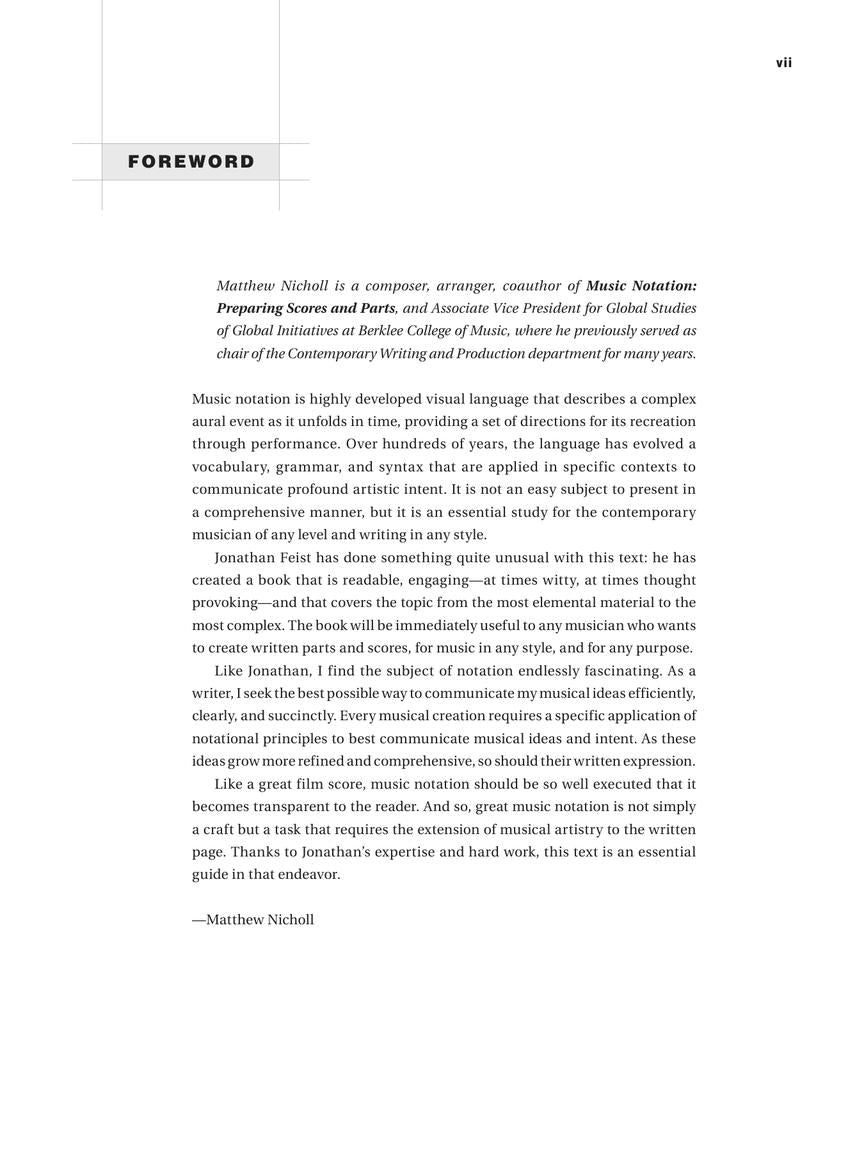 Berklee Contemporary Music Notation - sample page 6