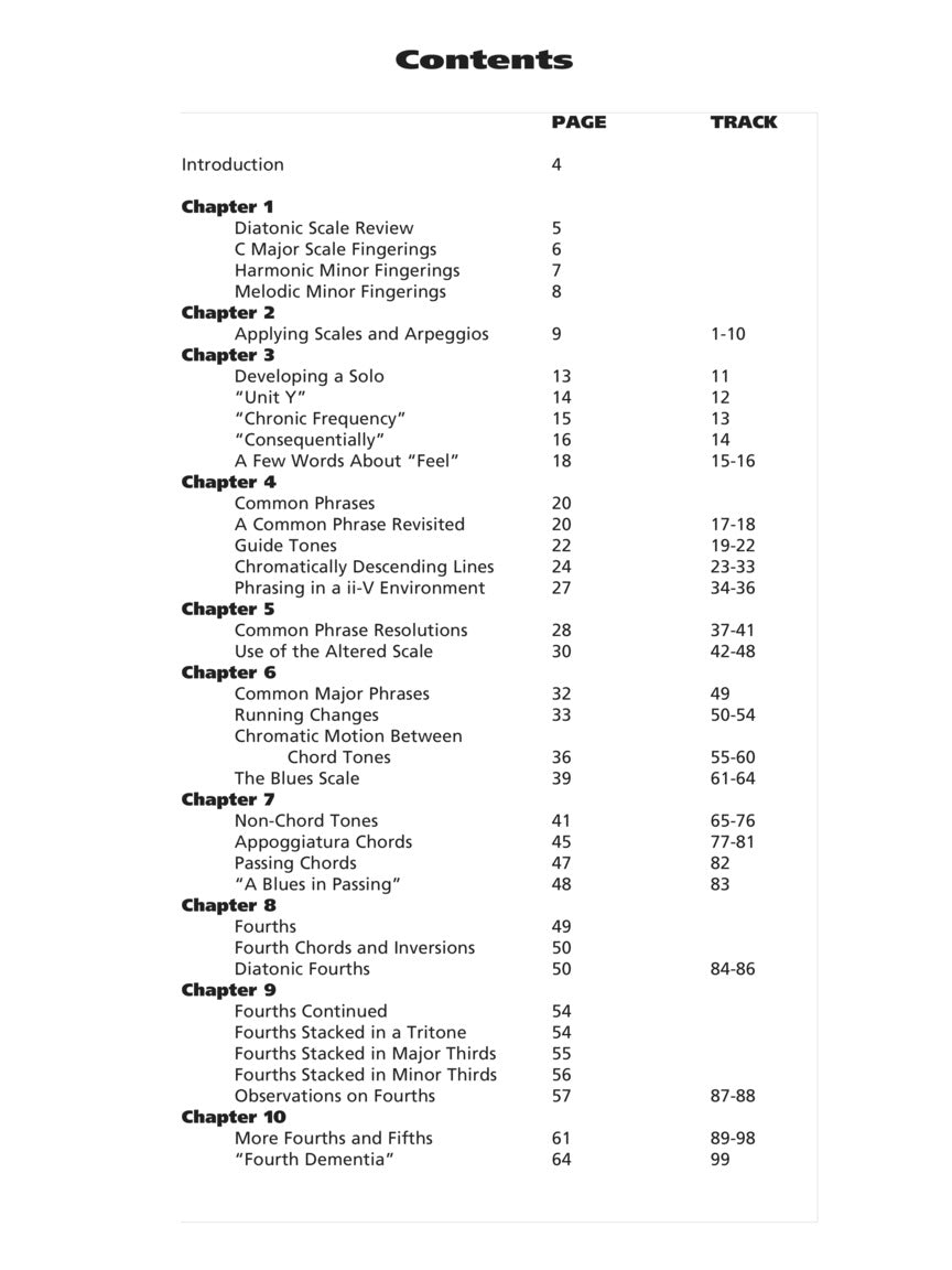 Jazz Guitar Improvisation - sample page 2