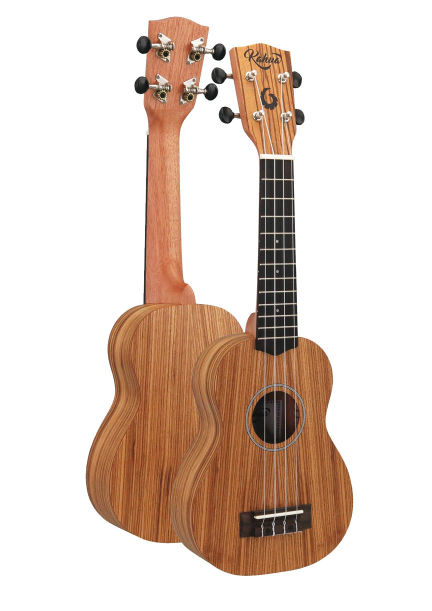 21“ Soprano Zebrawood Ukulele - sample page 1