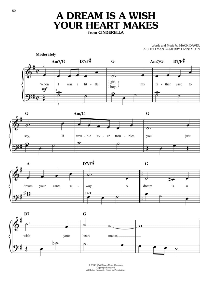 The Disney Collection – 3rd Edition - sample page 5