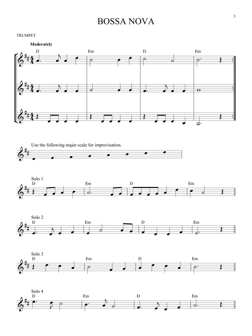 Easy Improvisation - sample page 3