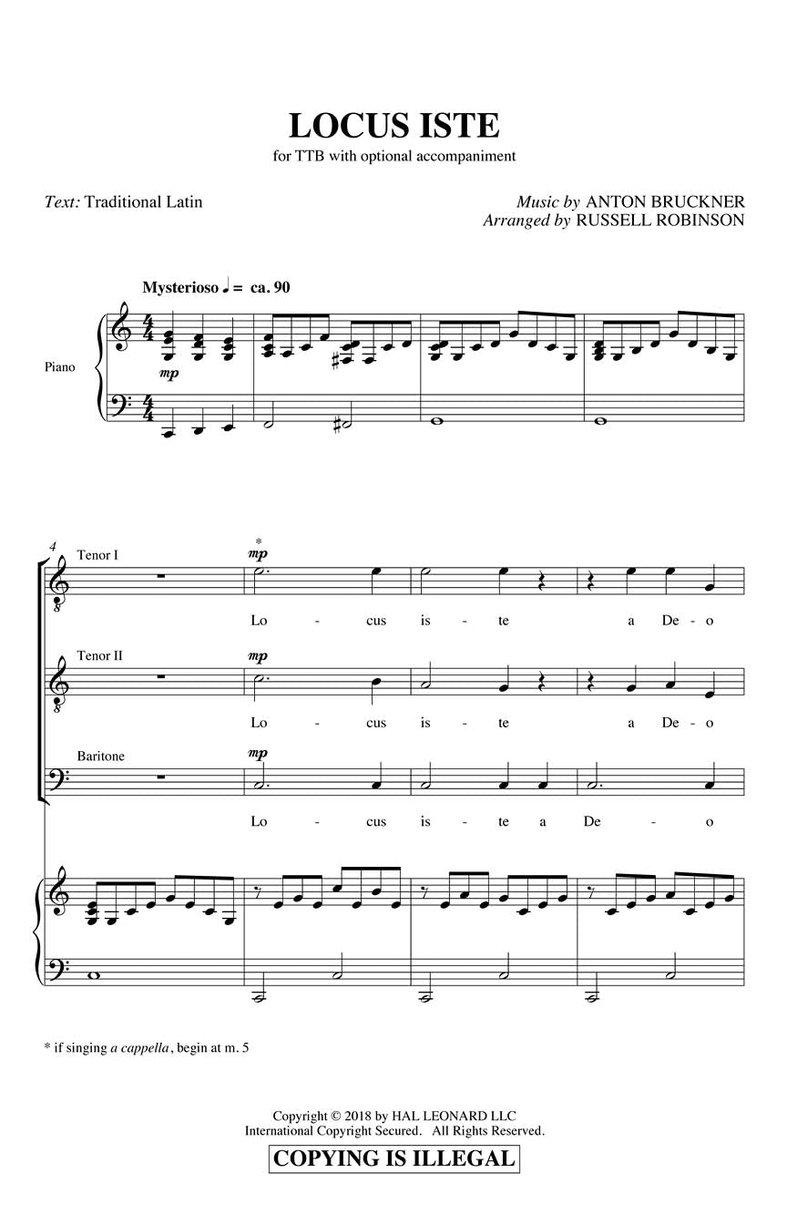 Locus Iste - sample page 1
