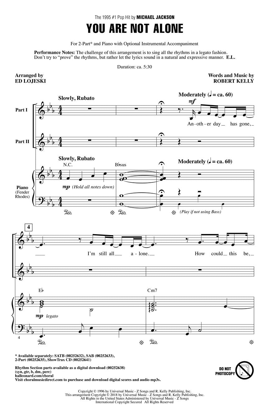 You Are Not Alone - sample page 1