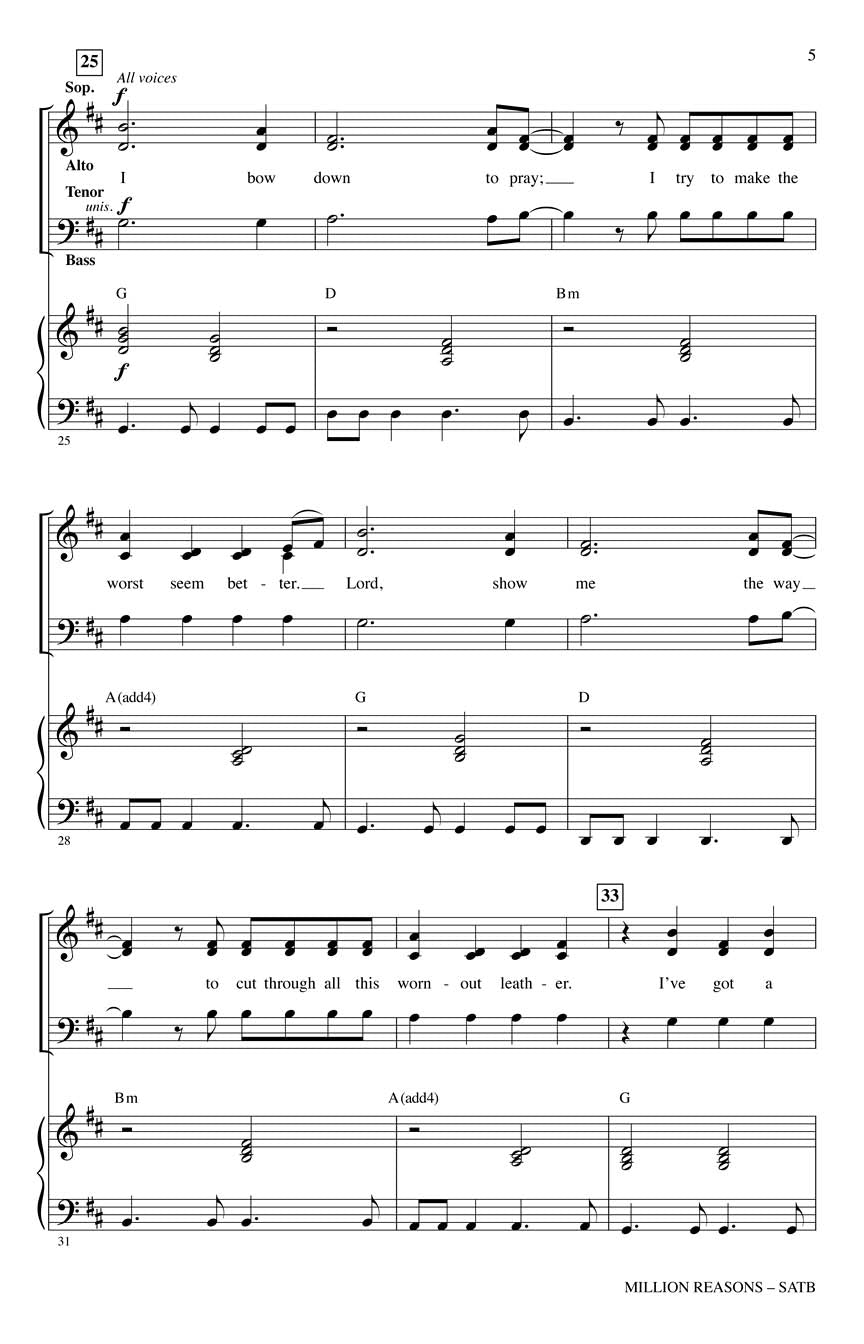 Million Reasons - sample page 2