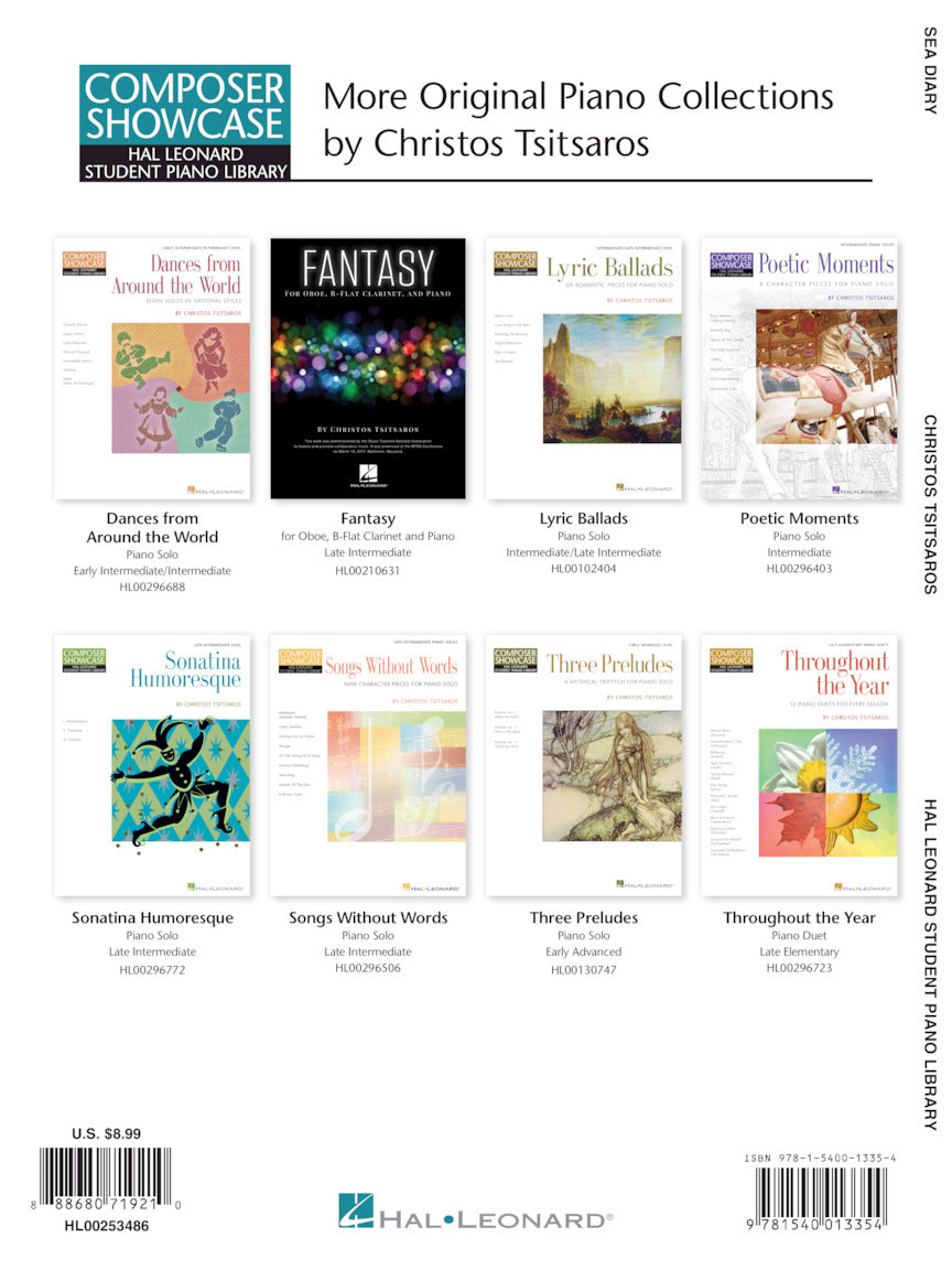 Sea Diary – Nine Original Piano Solos - sample page 4
