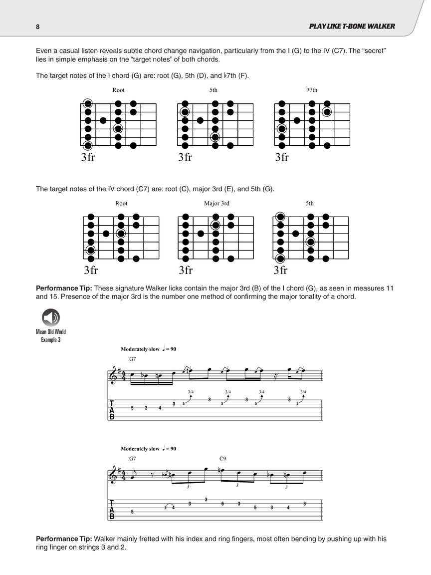 Play like T-Bone Walker - sample page 5