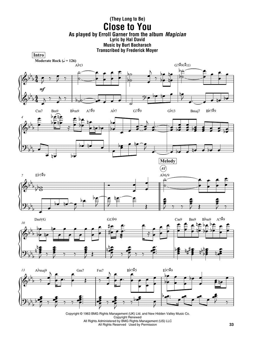 Jazz Piano Masterpieces – Note-for-Note Transcriptions of the Greatest Jazz Performances of All Time - sample page 5