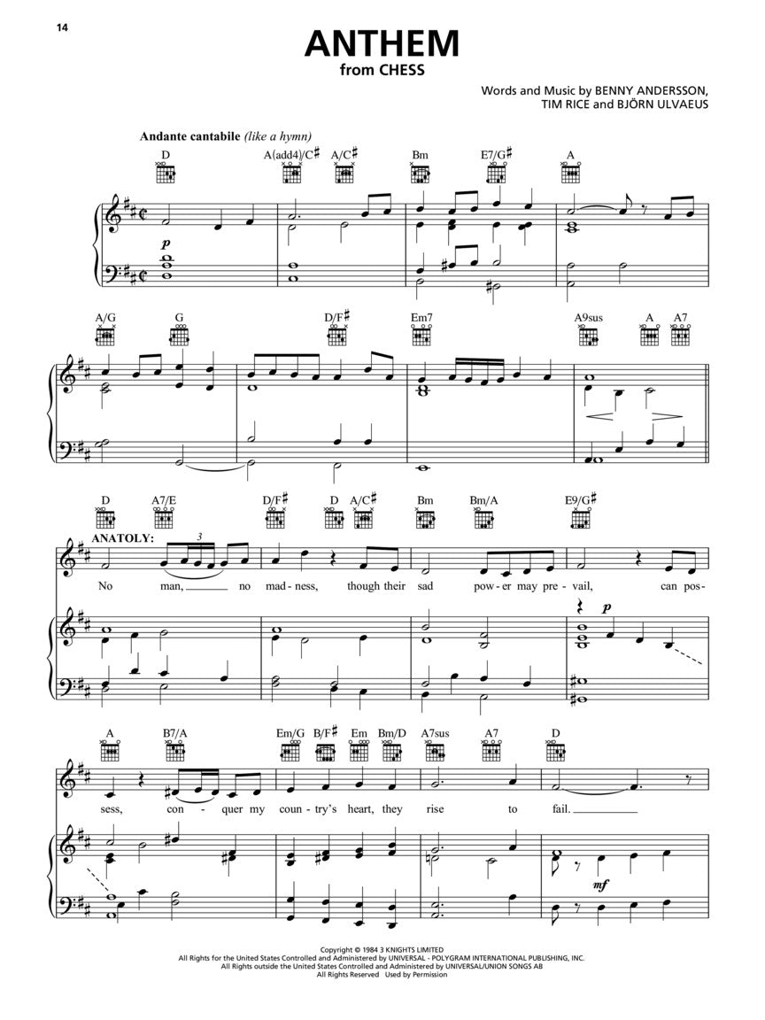Broadway Classics – Men's Edition - sample page 6