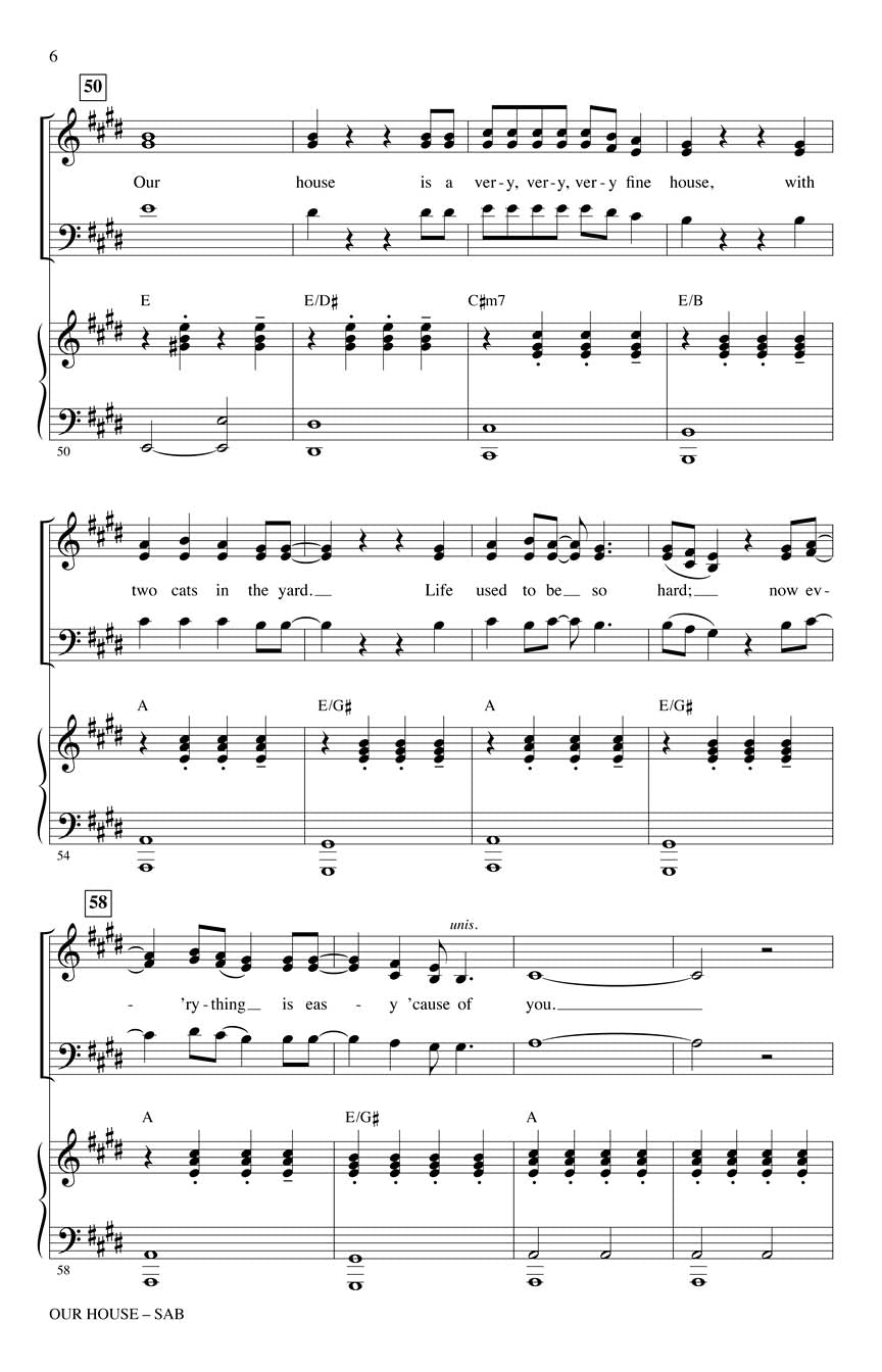Our House - sample page 2