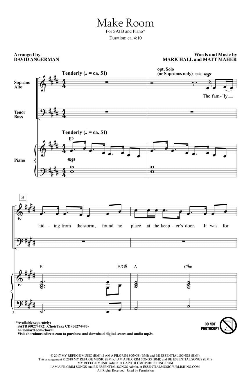 Make Room - sample page 1