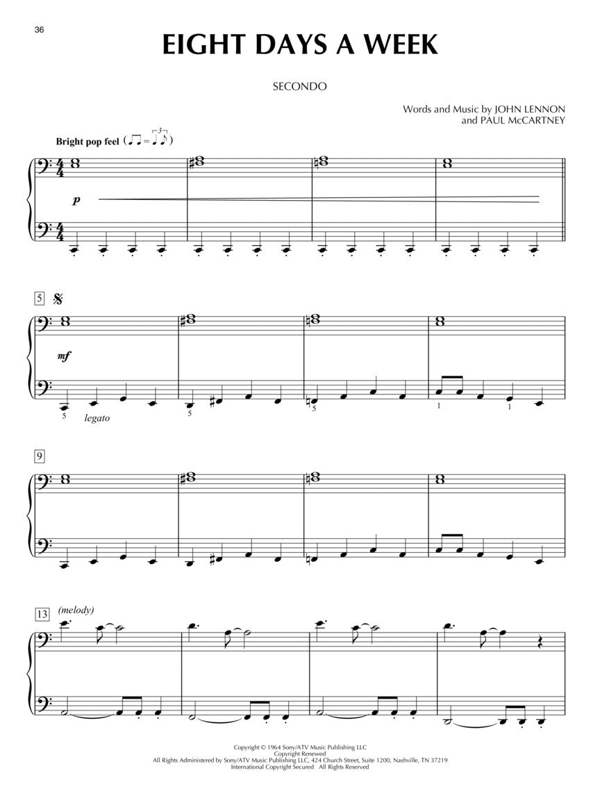 First 50 Piano Duets You Should Play - sample page 4