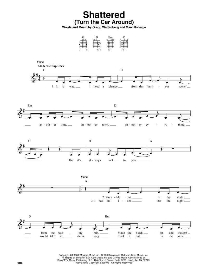 The Guitar 4-Chord Songbook – Volume 2 - sample page 6