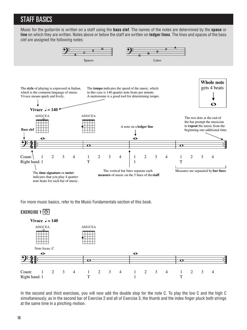Hal Leonard Guitarrón Method - sample page 9