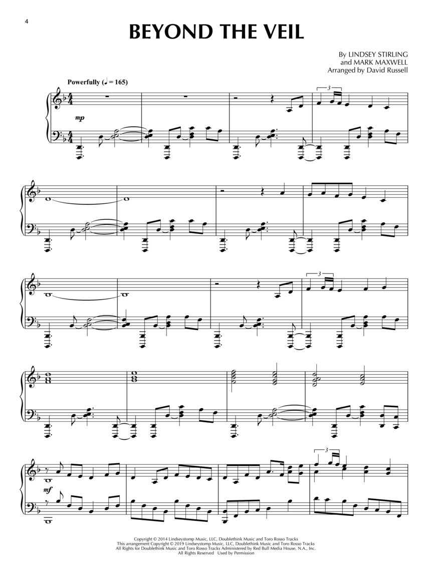 Lindsey Stirling – Piano Collection - sample page 3
