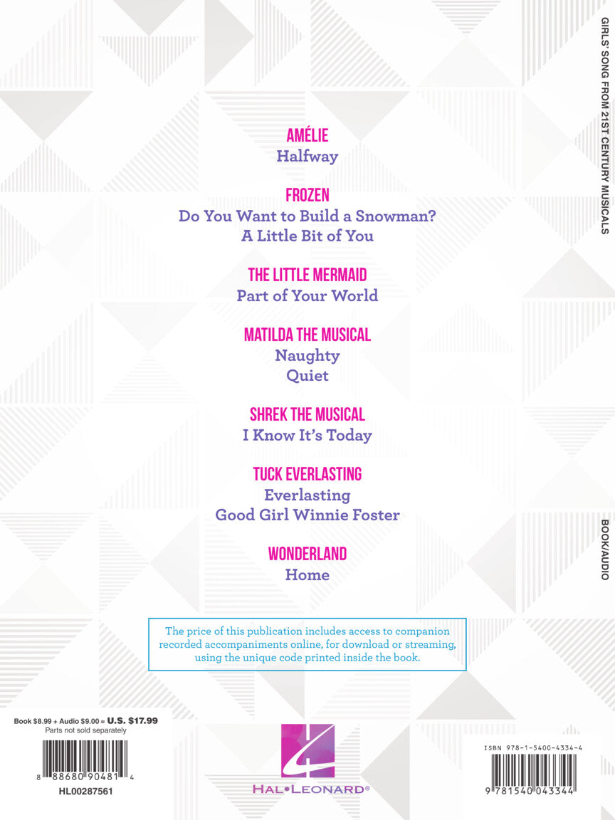 Girls' Songs from 21st Century Musicals - sample page 6