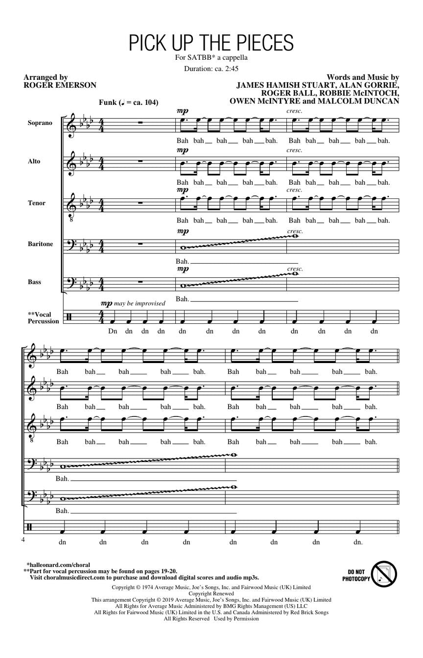 Pick up the Pieces - sample page 2