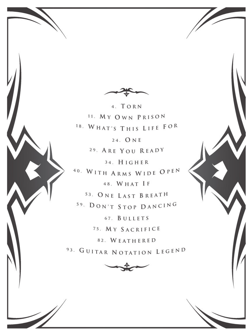 Creed – Greatest Hits - sample page 2