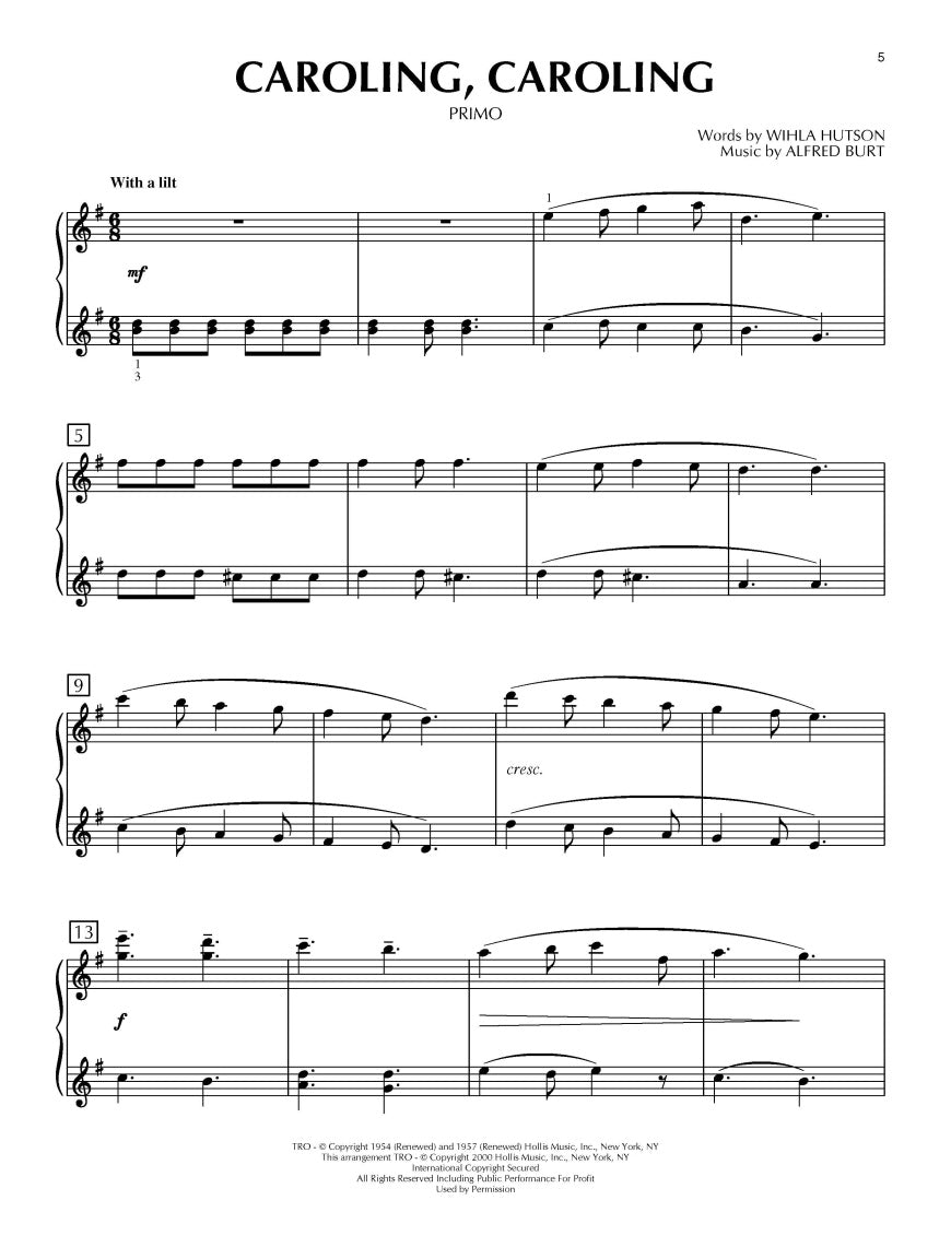 Christmas Favorites for Two - sample page 4