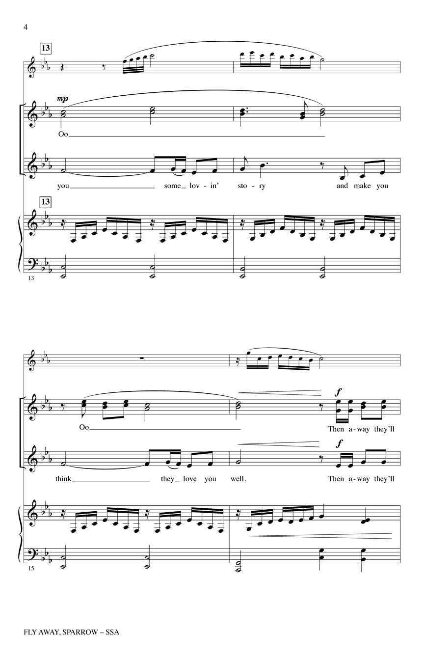 Fly Away, Sparrow - sample page 3