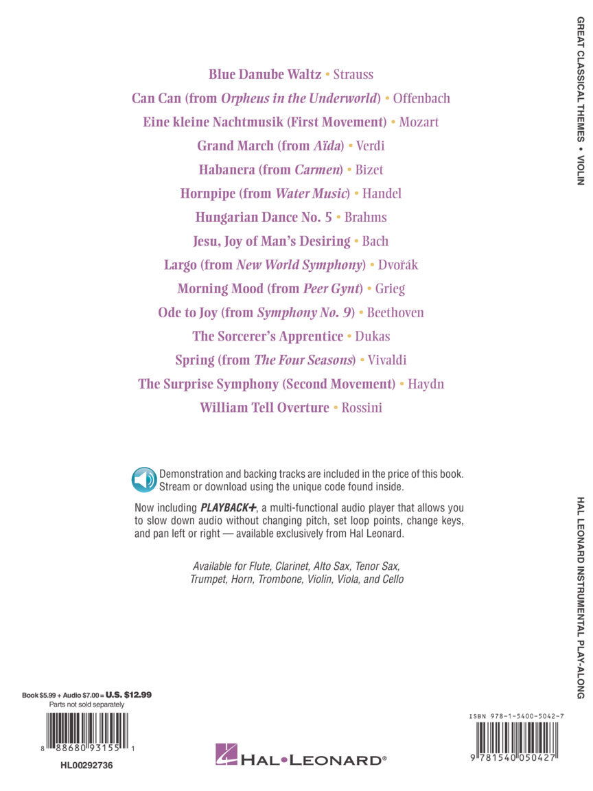 Great Classical Themes - sample page 5