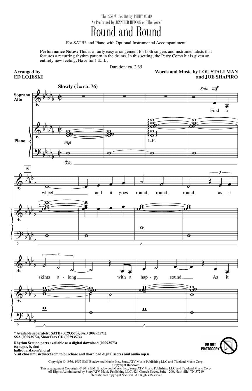 Round and Round - sample page 2